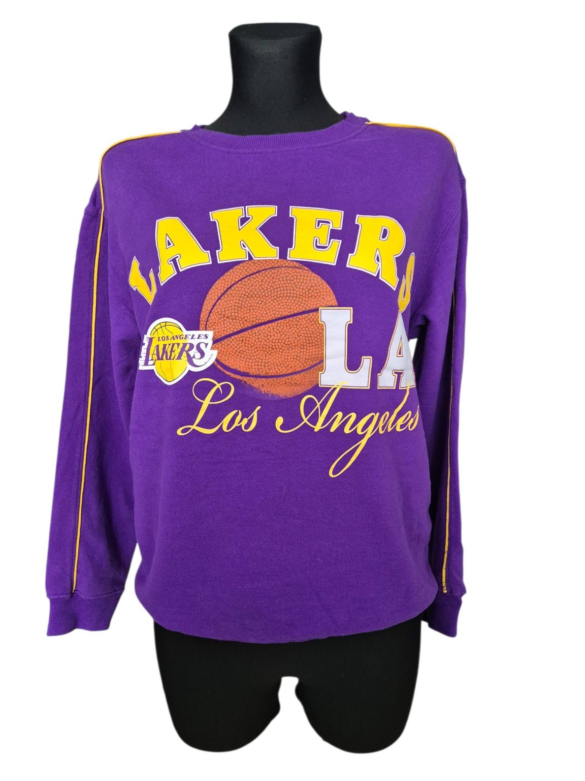 fioletowa bluza damska z napisem Lakers